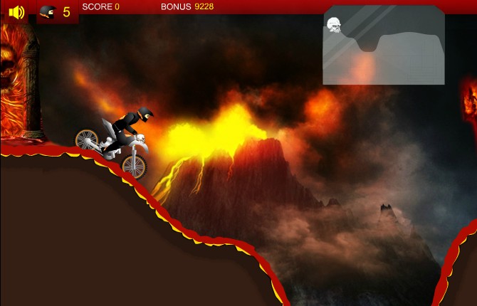 bike stunt game online play